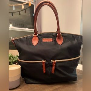 COPY - Dooney and Bourke Nylon Satchel Crossbody | Dark Navy